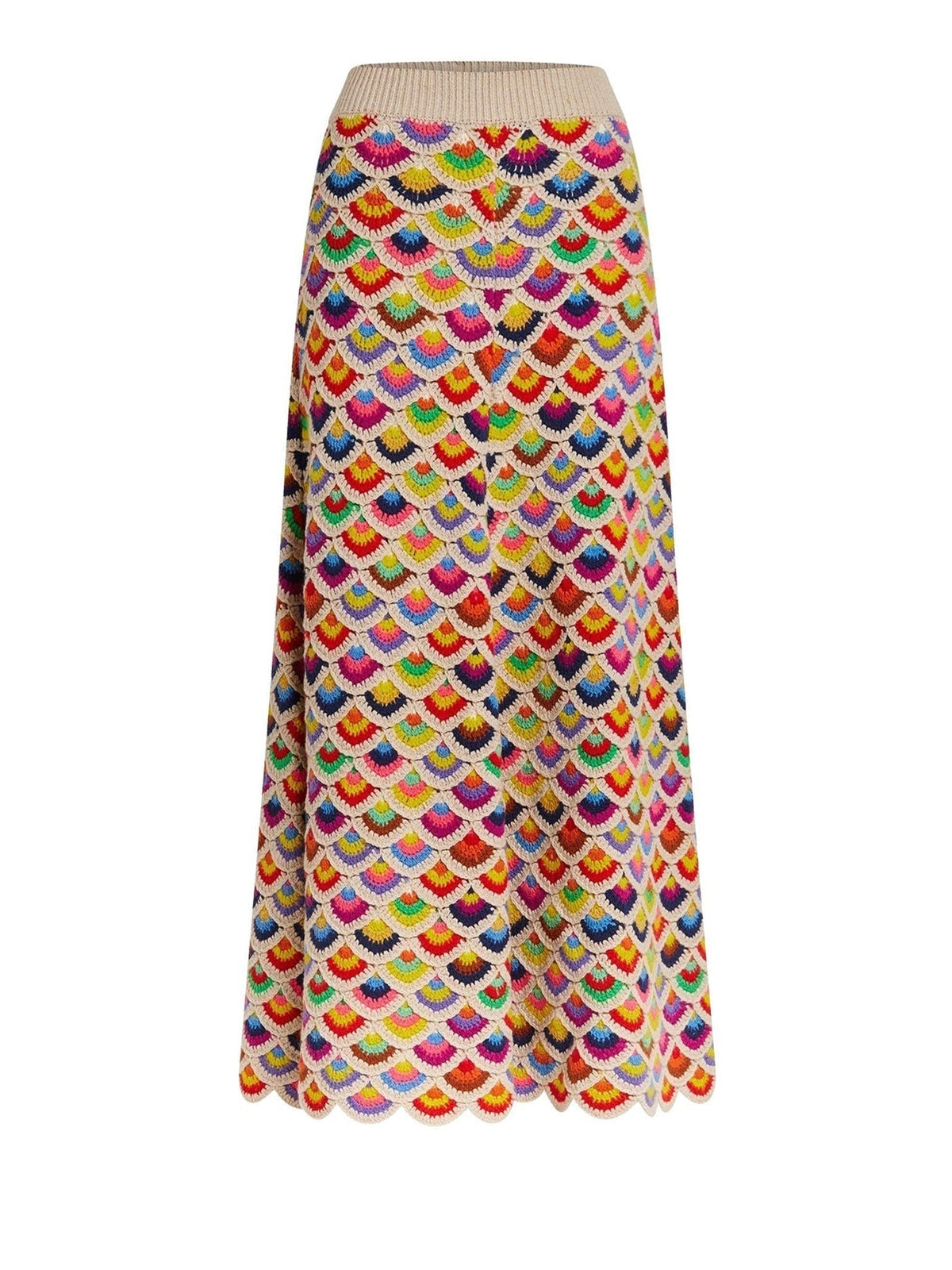 BASEPLUS_Multicolor SKIRT - Multicolor