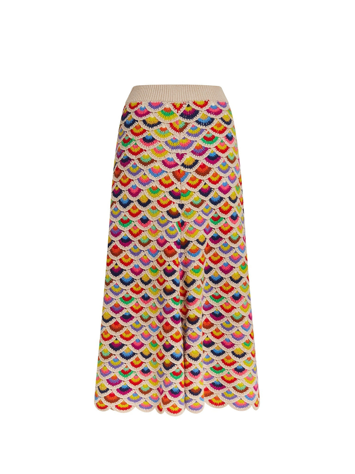 BASEPLUS_Multicolor SKIRT - Multicolor