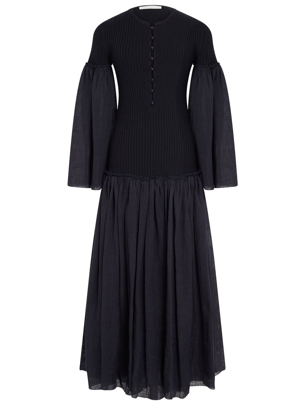 BASEPLUS_Ink Navy DRESS - Ink Navy