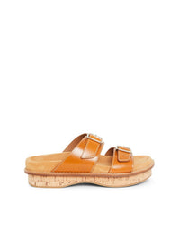 BASEPLUS_Tan FLAT SANDALS - Tan