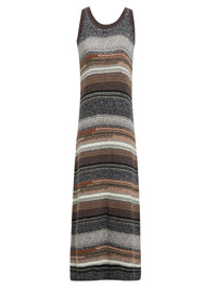 BASEPLUS_Multicolor Grey DRESS - Multicolor Grey