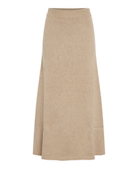 BASEPLUS_Straw Beige SKIRT - Straw Beige