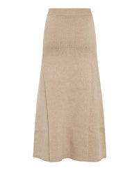 BASEPLUS_Straw Beige SKIRT - Straw Beige