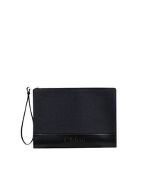 Deep Denim ZIPPED POUCH - Deep Denim