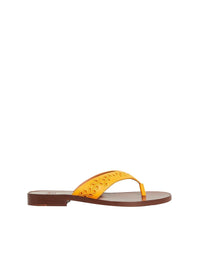 Dark Honey FLAT SANDALS - Dark Honey