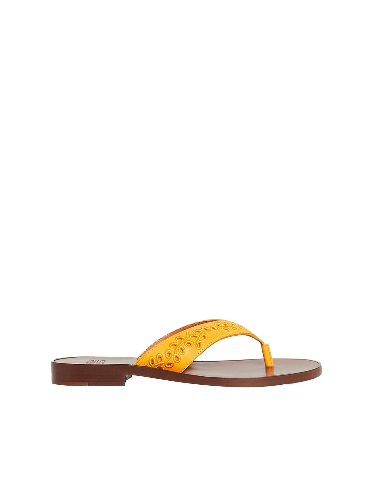 Dark Honey FLAT SANDALS - Dark Honey