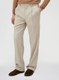 NATURAL RELAXED PANTS