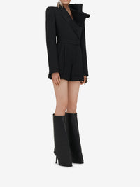 Bottes à talons en cuir - Black