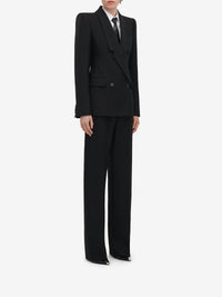 Blazer avec poches en laine - Black