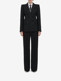 Blazer avec poches en laine - Black