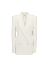 Blazer à fermeture boutonnée - Optical White