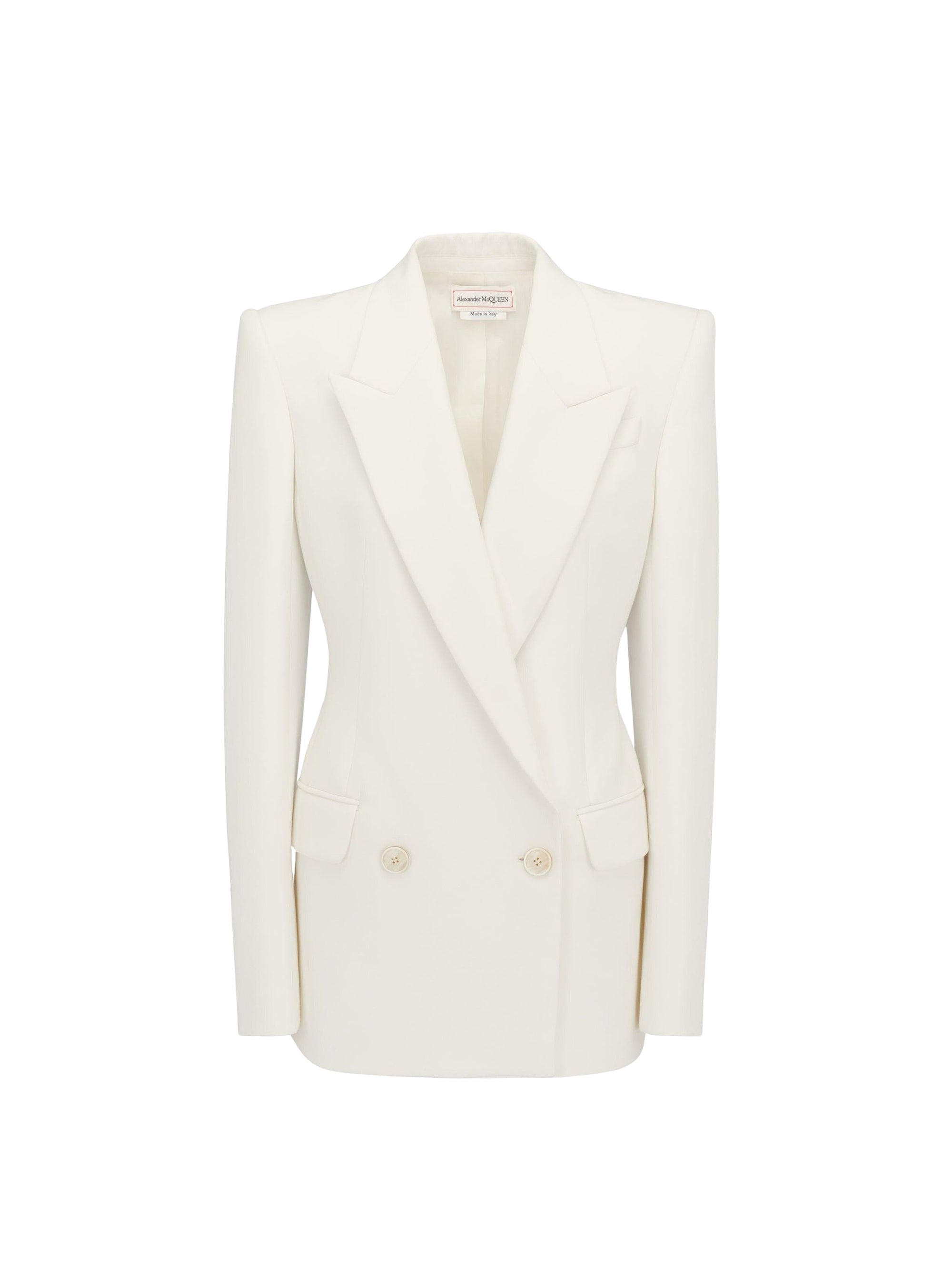 Blazer à fermeture boutonnée - Optical White