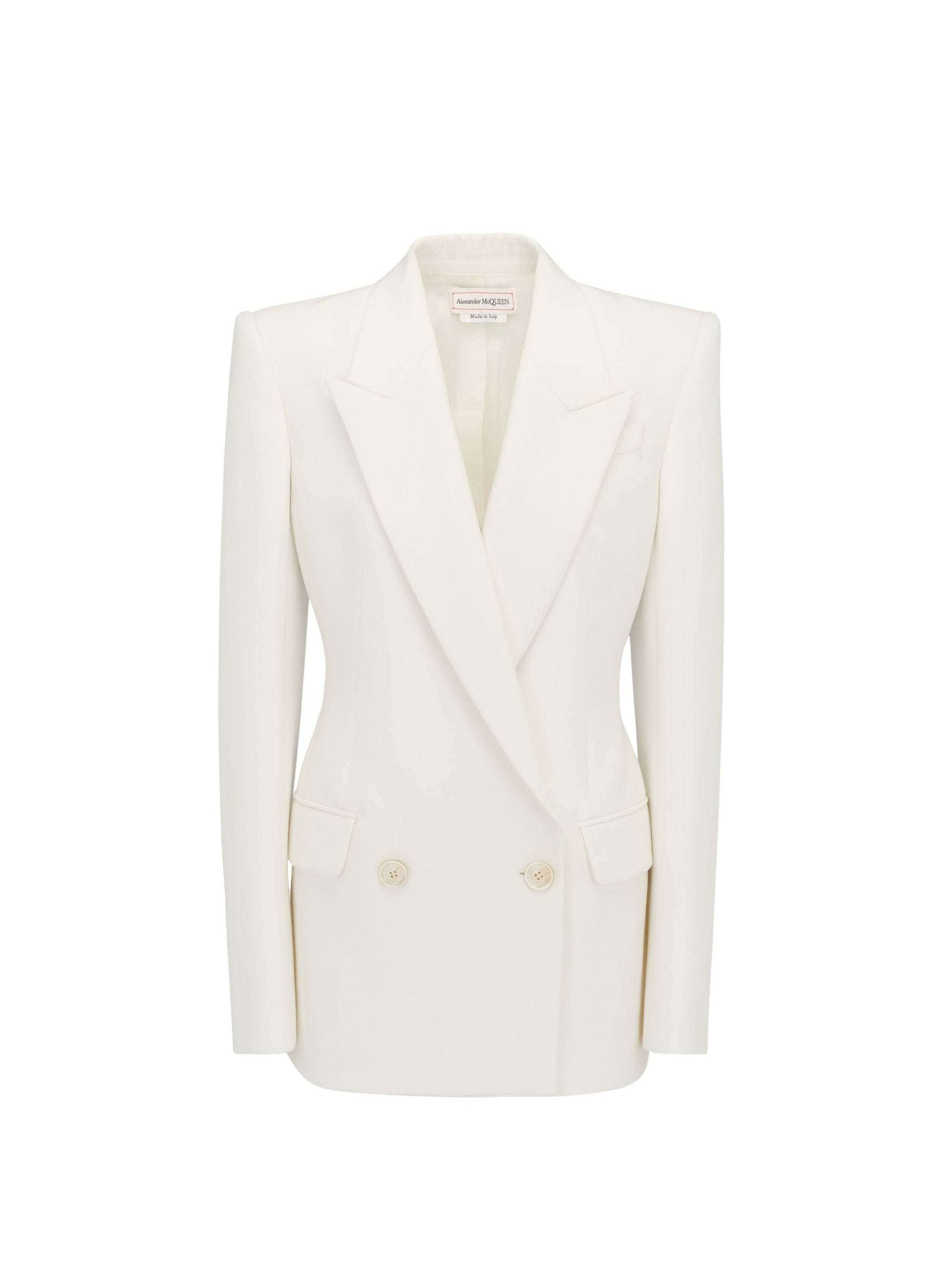 Blazer à fermeture boutonnée - Optical White