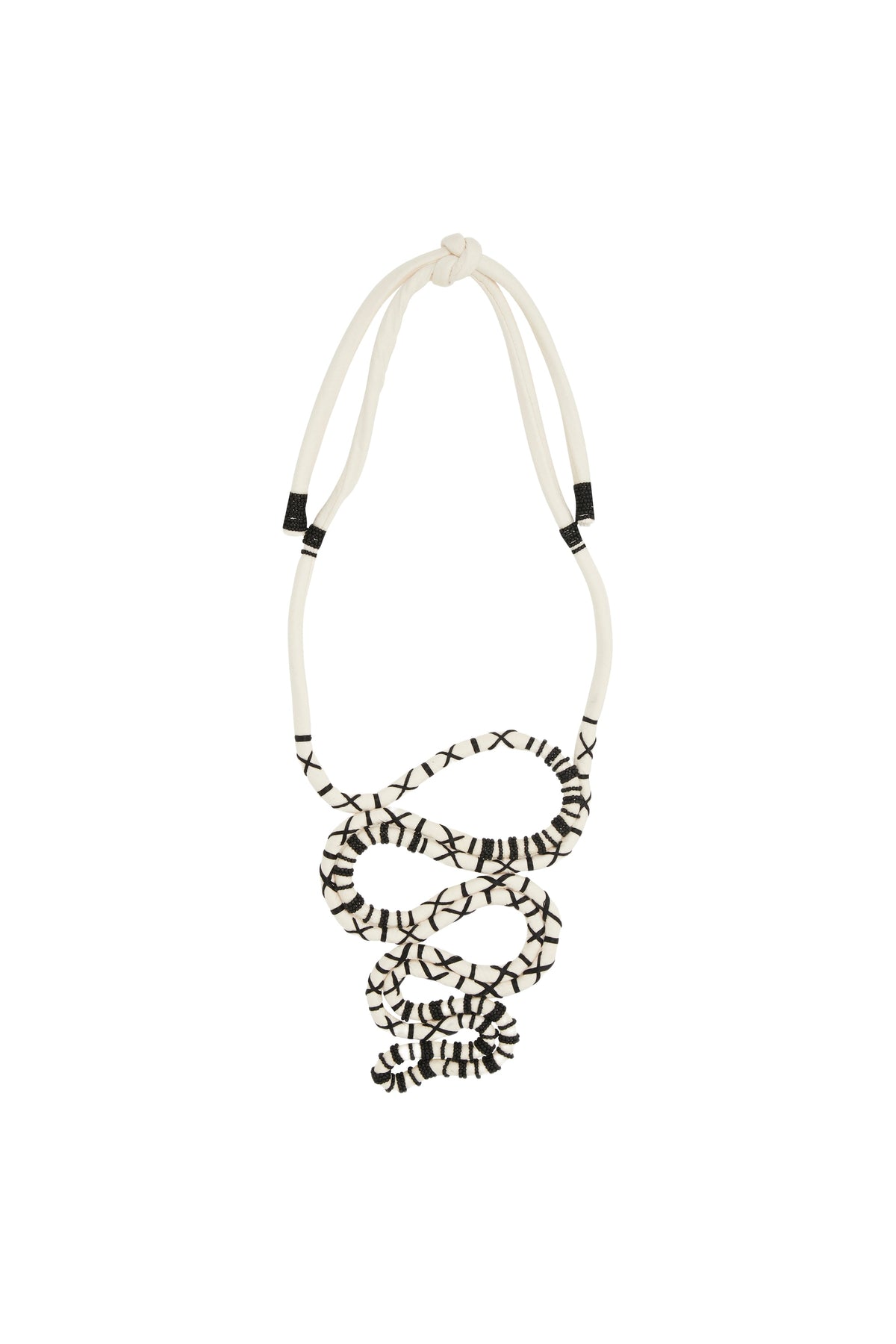 Collier The great serpent - Beige