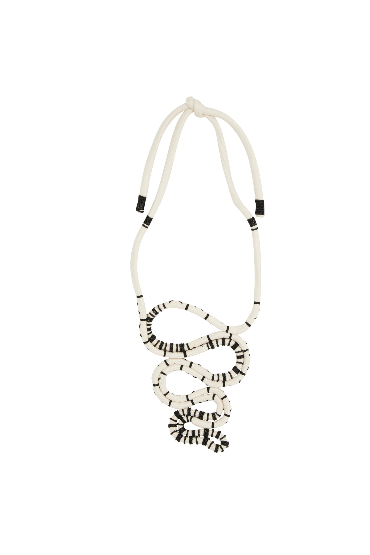 Collier The great serpent - Beige
