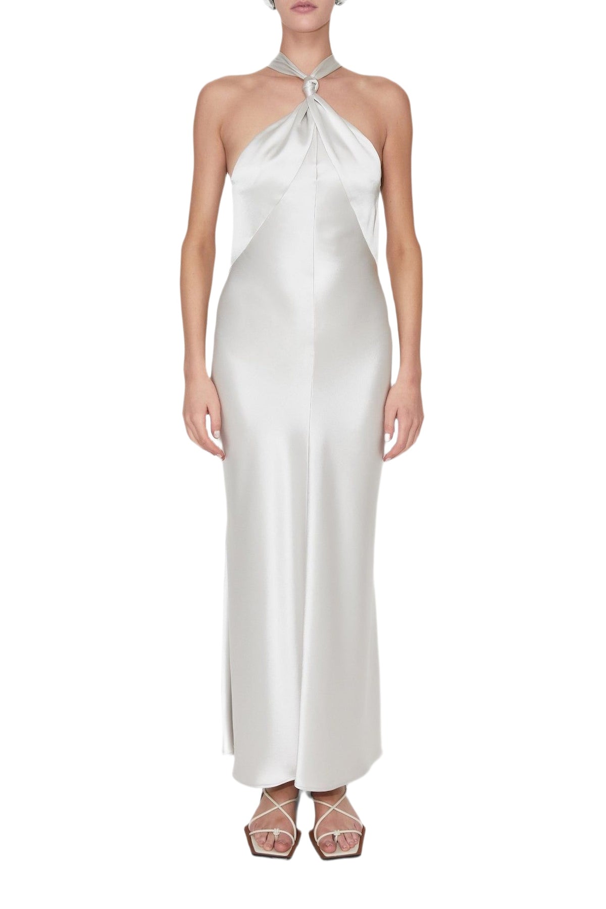 Santorini Dress - Platinum