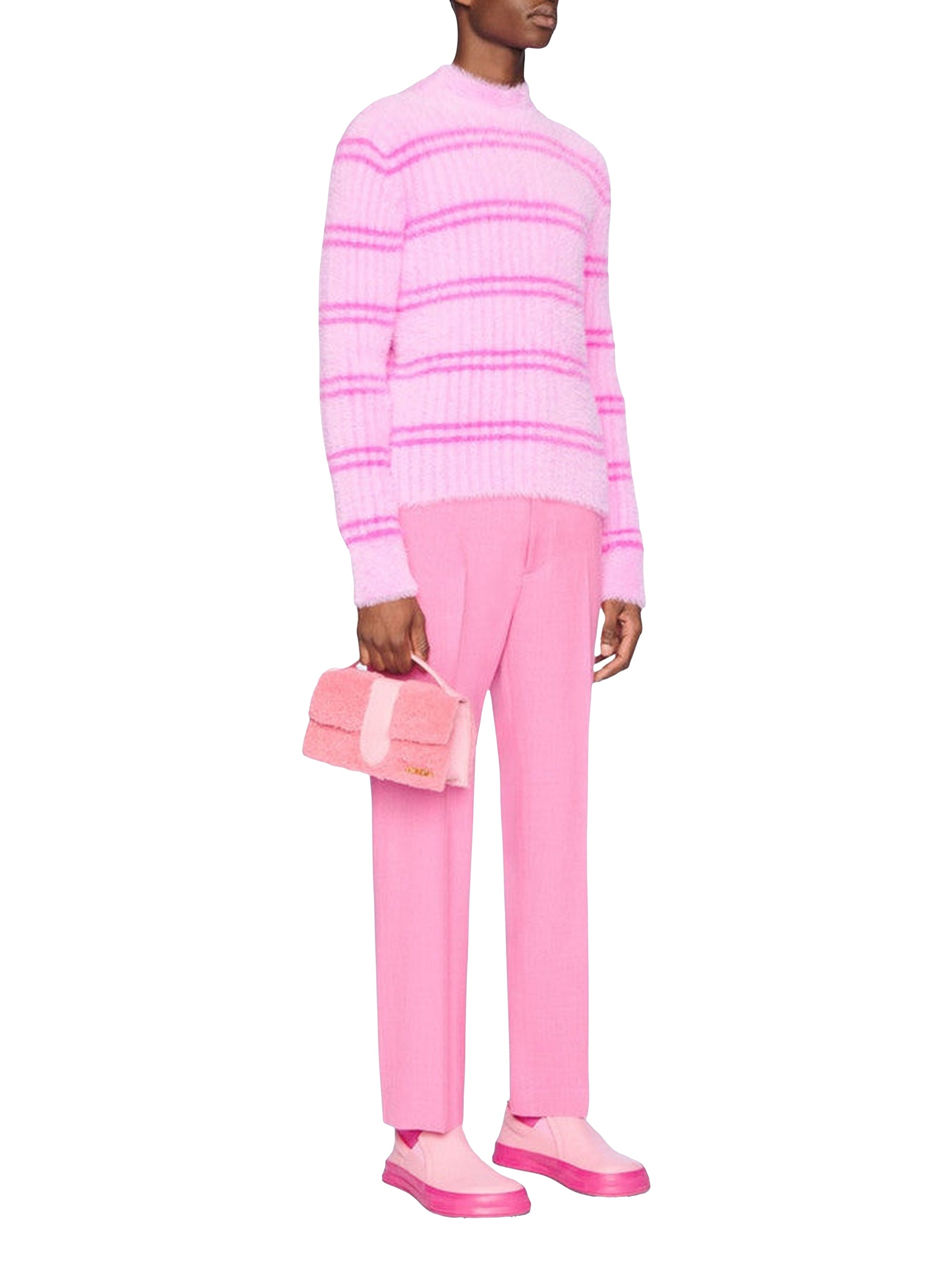 PINK LE PULL RAYURES