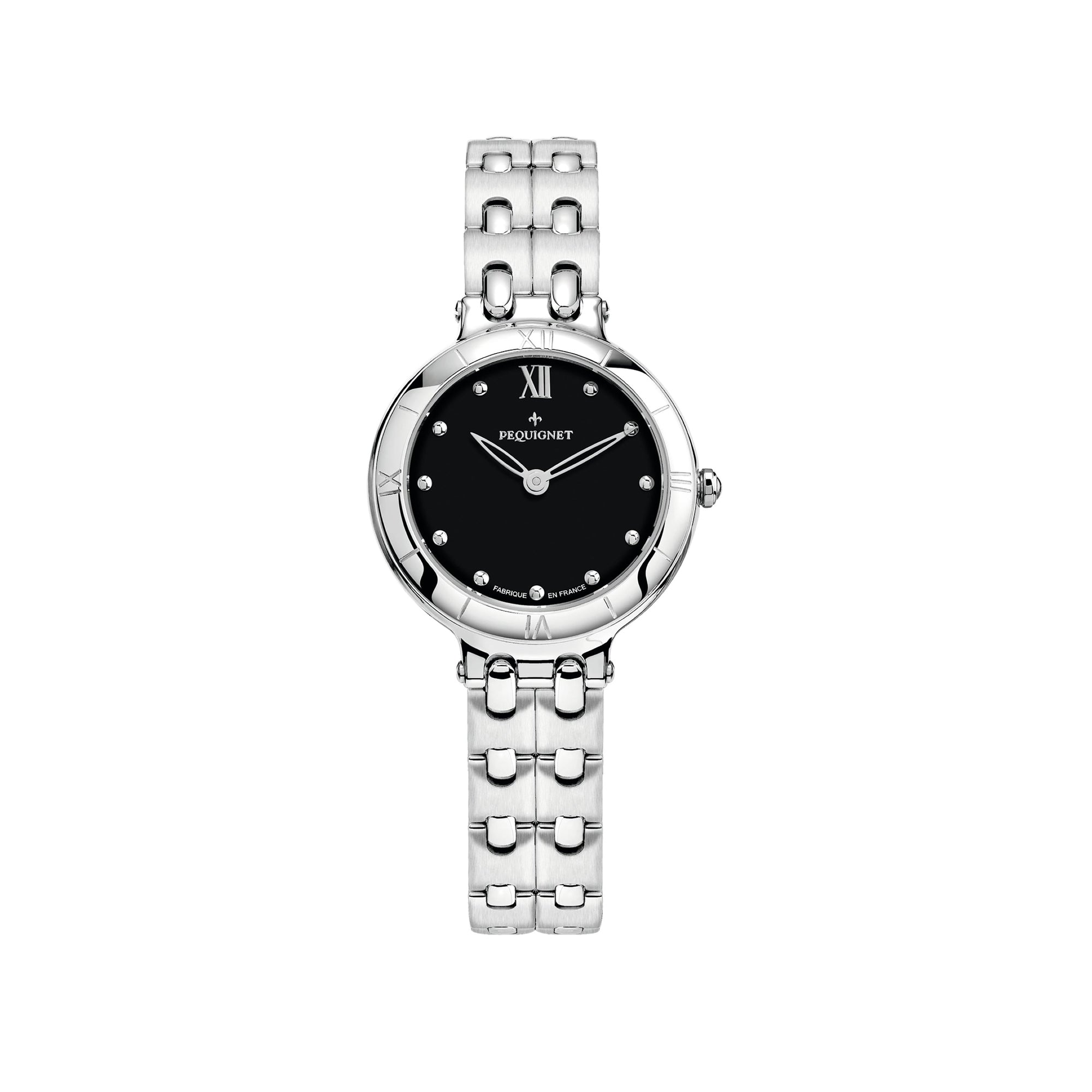 Montre Moorea en acier 29 mm - Noir