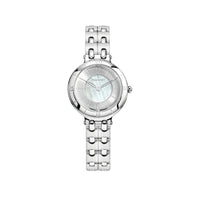 Montre Moorea en acier 29 mm - Blanc & Centre nacré