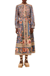 DJV_Superbloom Blue Chemises & Blouses - Superbloom Blue