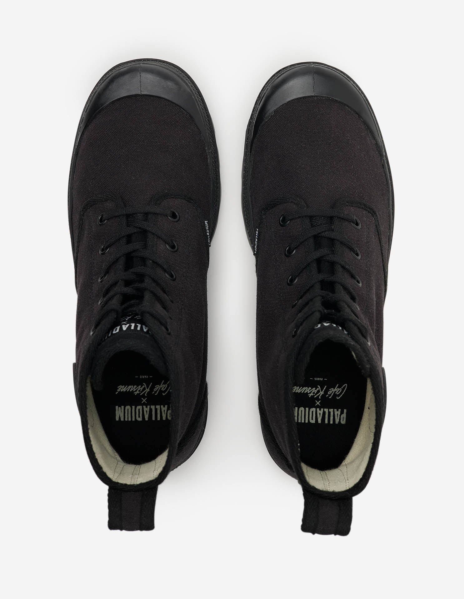 Baskets Maison Kitsuné x Plbrousse - Black