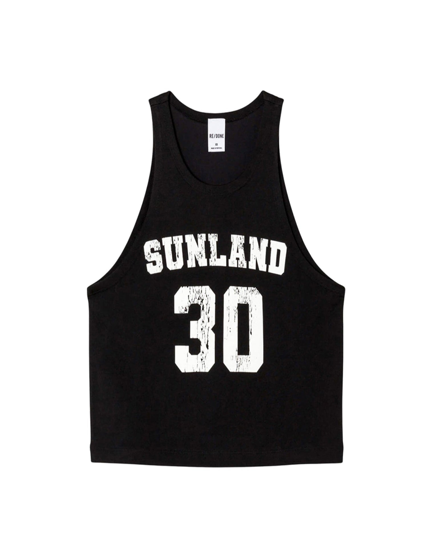 Shrunken tank top - Black