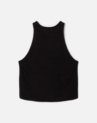 Shrunken tank top - Black