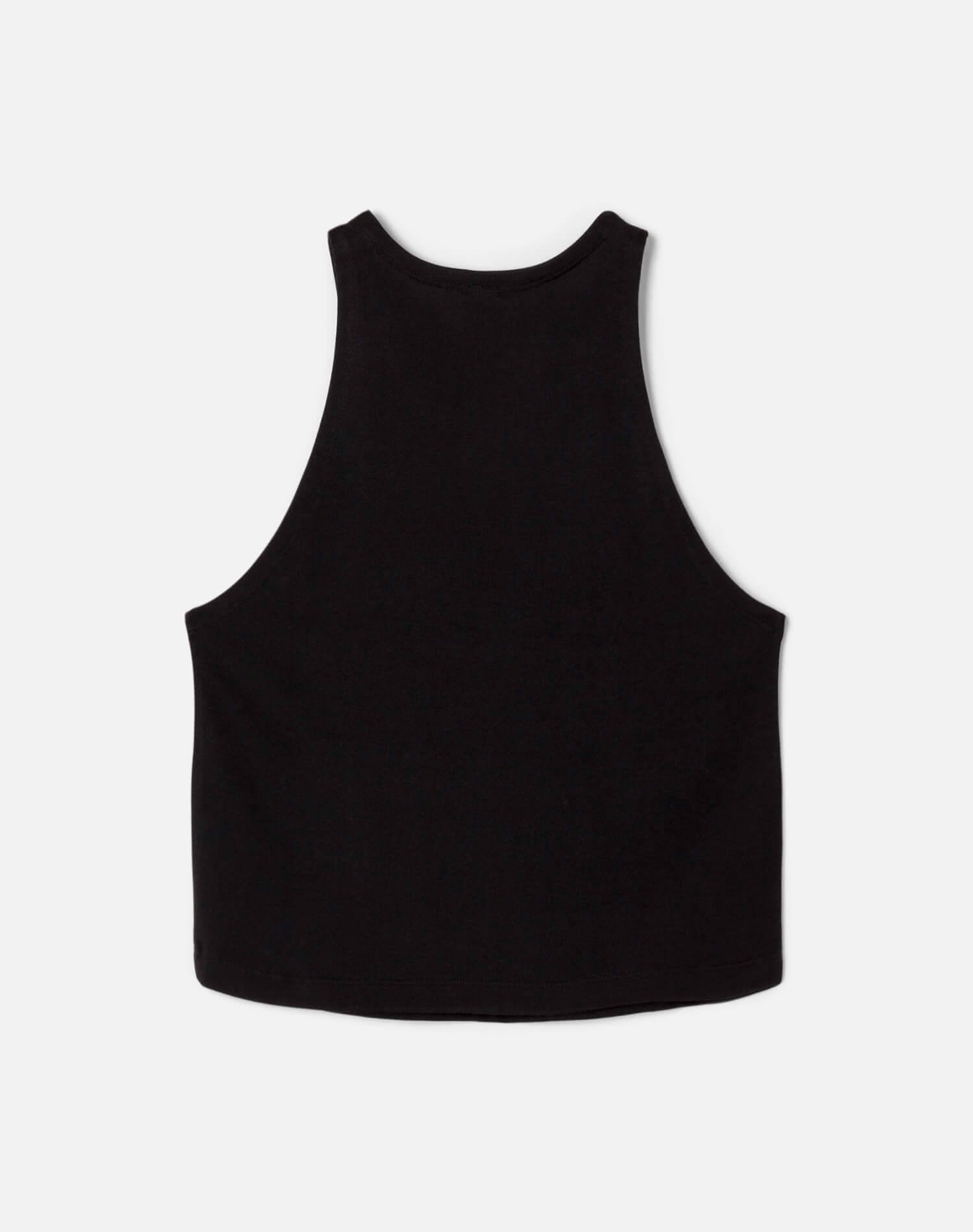 Shrunken tank top - Black