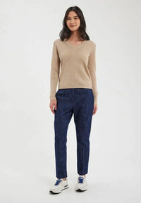 3qty RELIQUAT 80€ 80%  / Pantalon droit Audrey - Blue