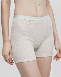 Boxer côtelé - Heather Grey