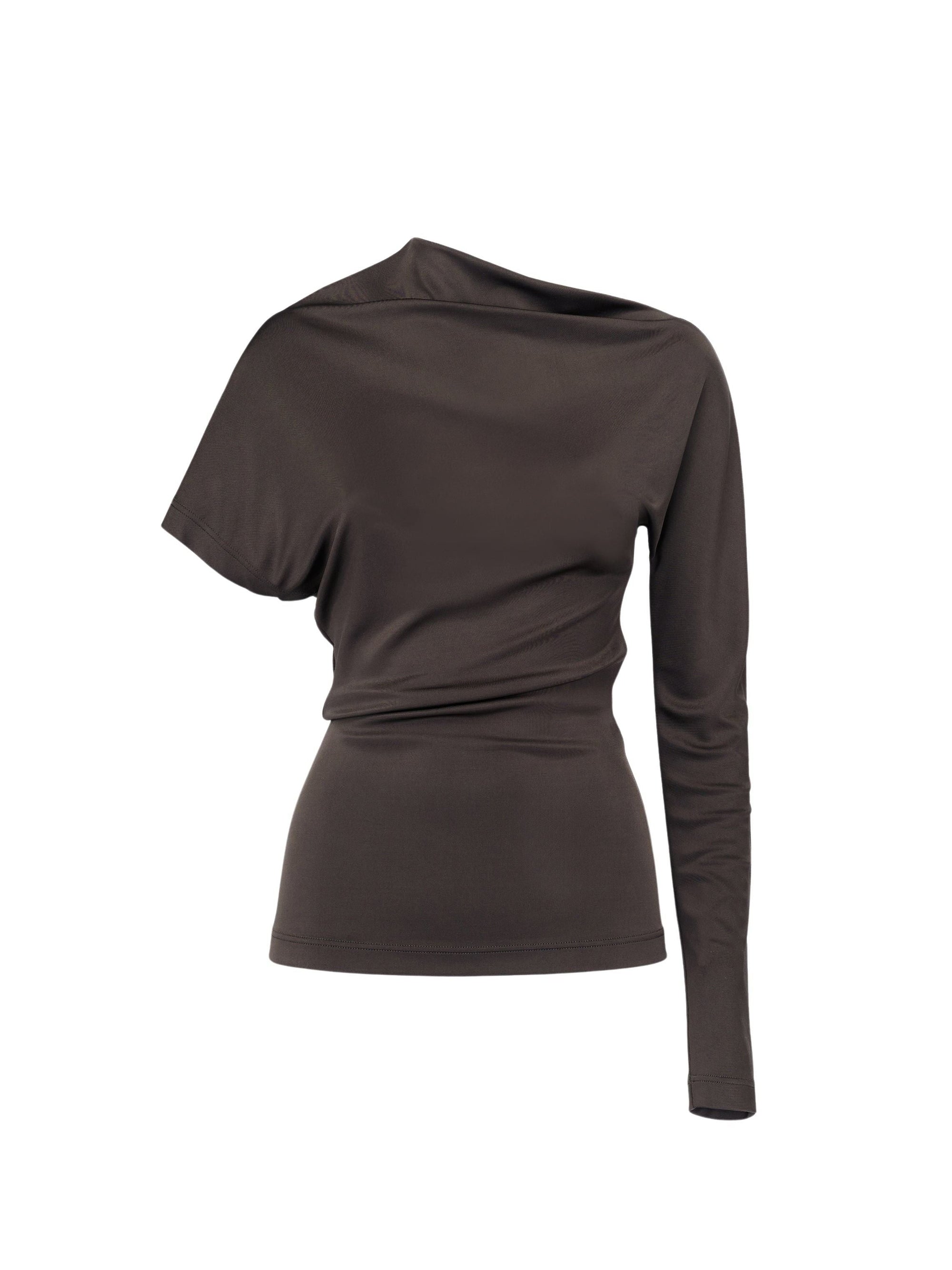 Blouse asymétrique ajusté - Khaki