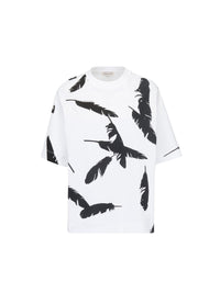 T-shirt oversize - White Black