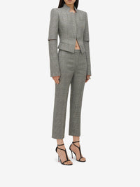 Pantalon slim en laine - Black Ivory