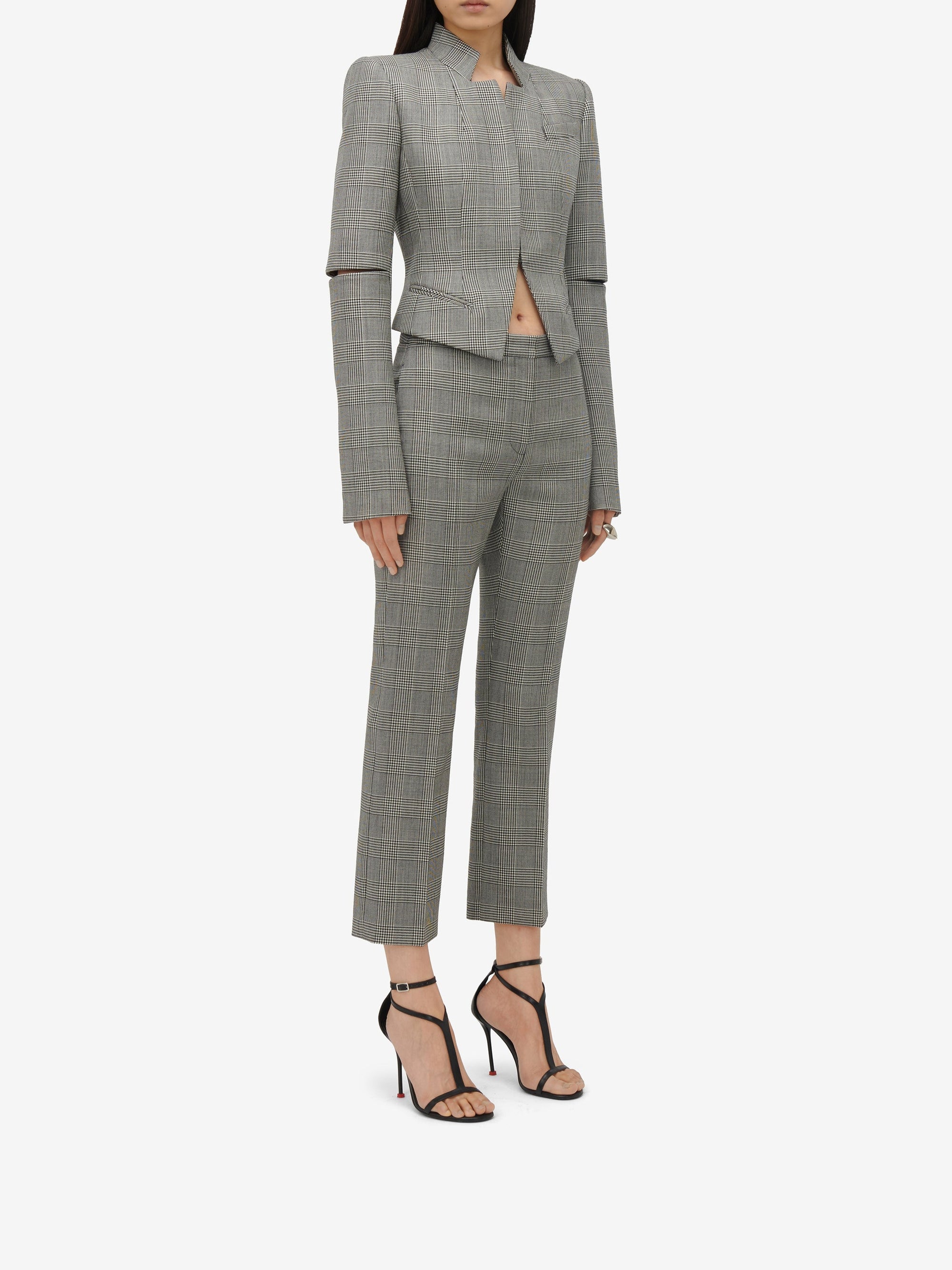 Pantalon slim en laine - Black Ivory