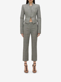 Pantalon slim en laine - Black Ivory