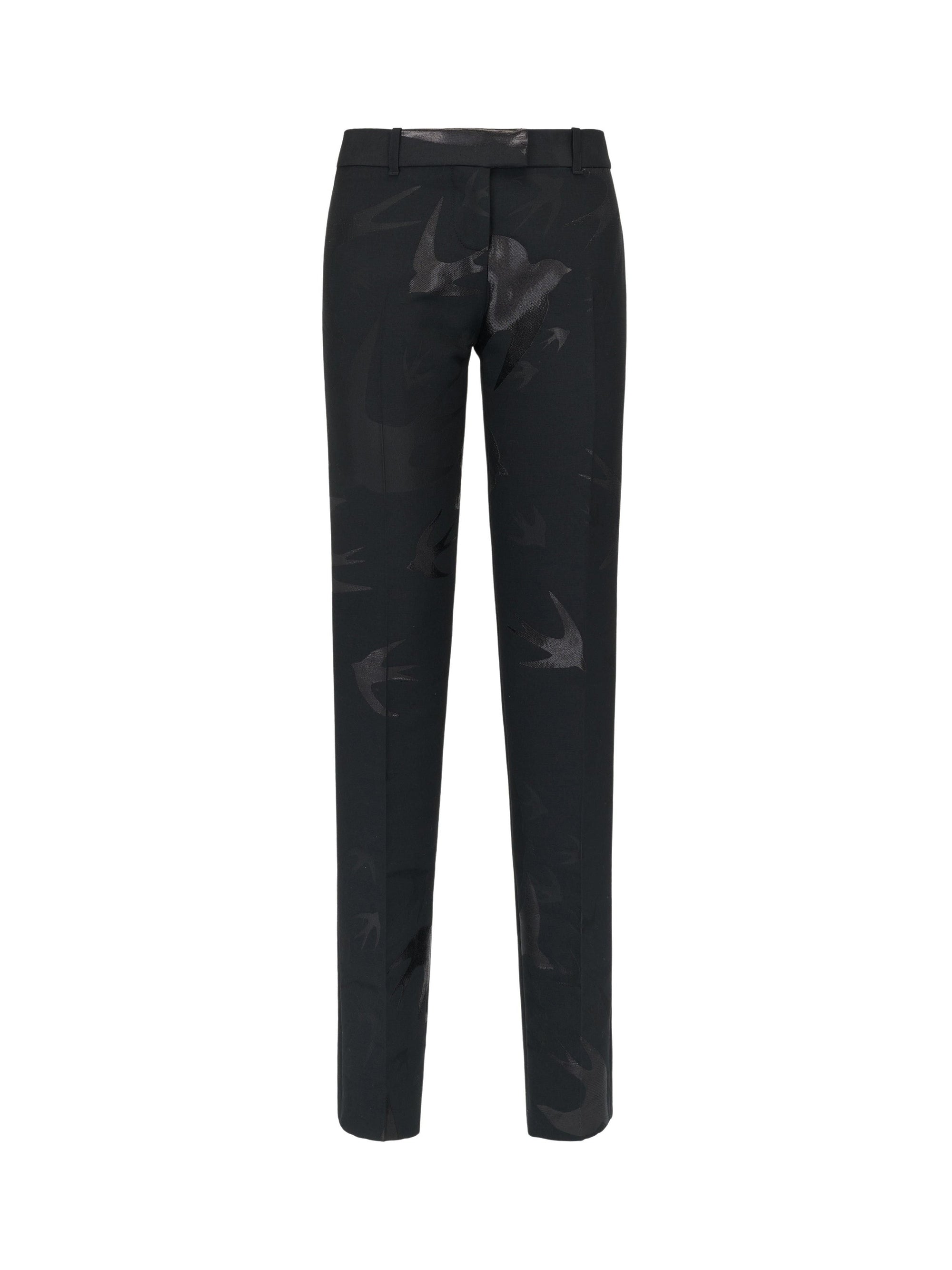Pantalon slim taille basse - Black