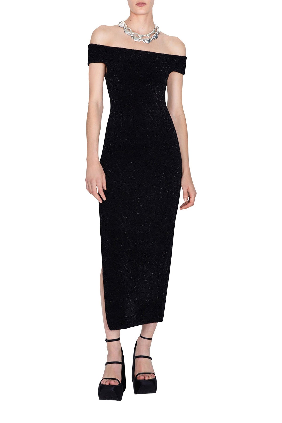 Sparkle Aphrodite Dress - Black