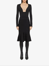 Jupe en maille - Black