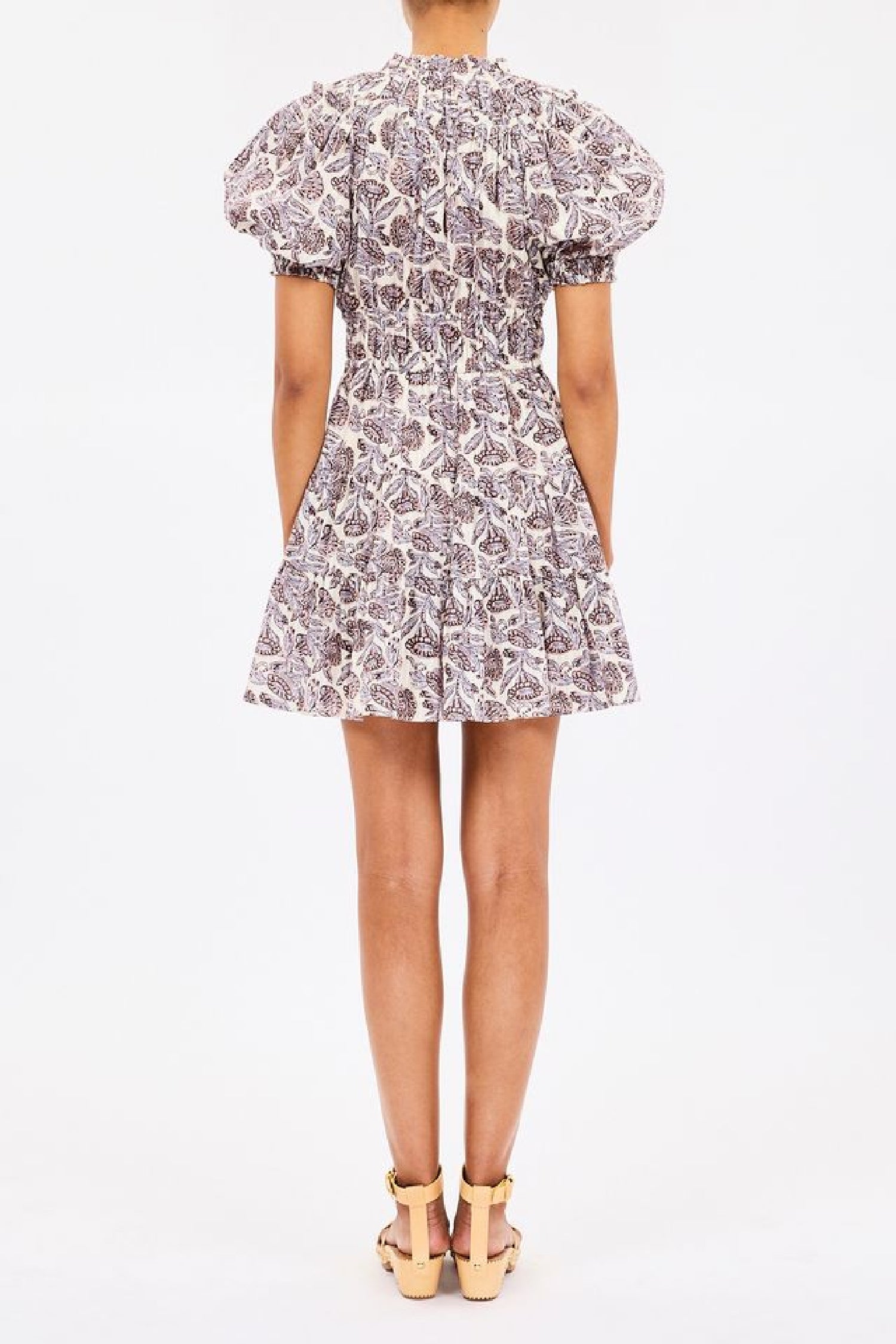Robe mini Soffia à manches courtes - Meadow