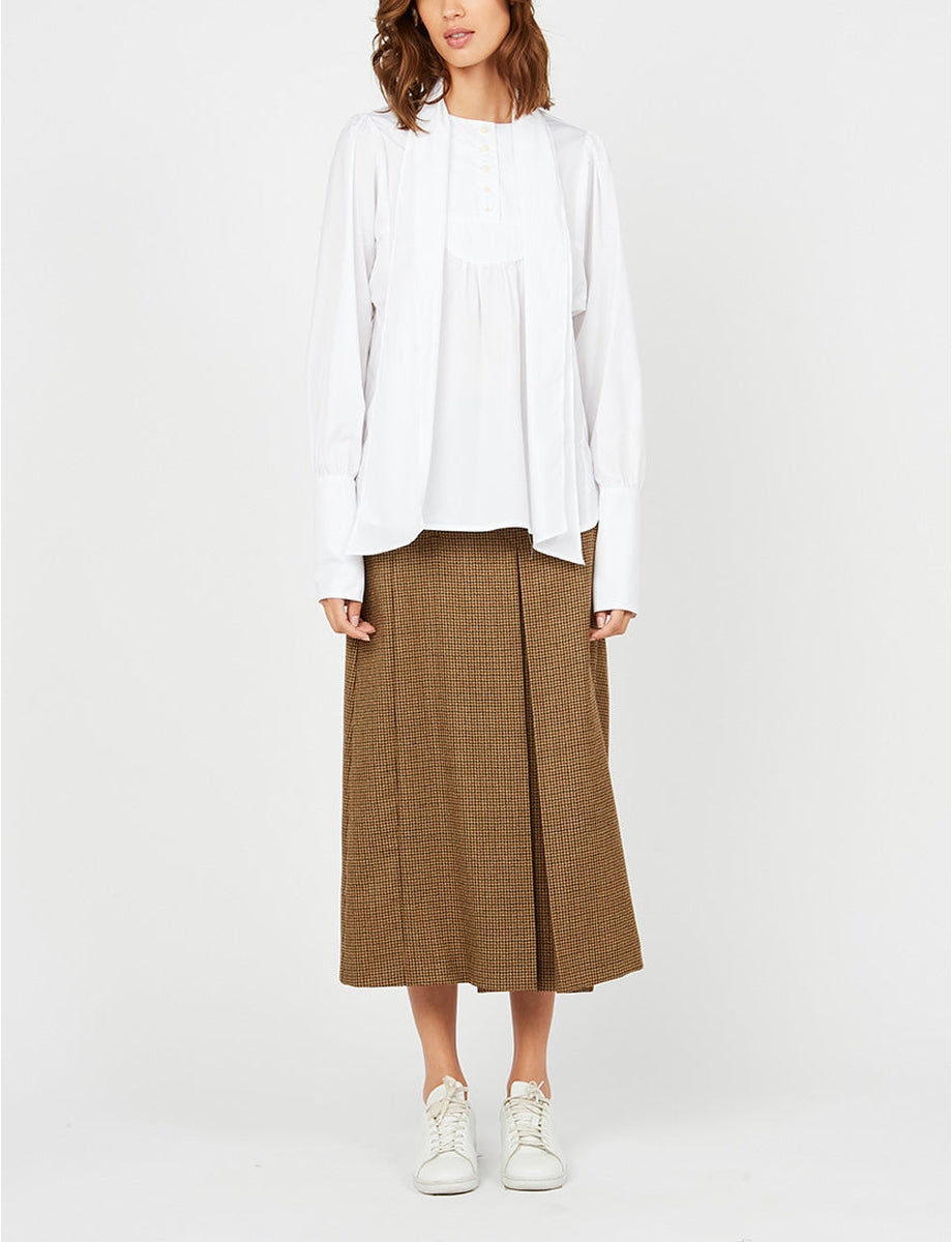 4qty RELIQUAT 90€ 0%  / Jupe évasée Yona en laine - Multicolor