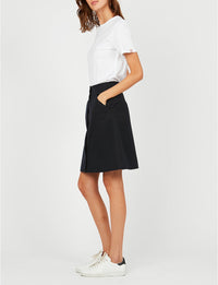 1qty RELIQUAT 90€ 0%  / Jupe trapèze Estelle - Blue Navy