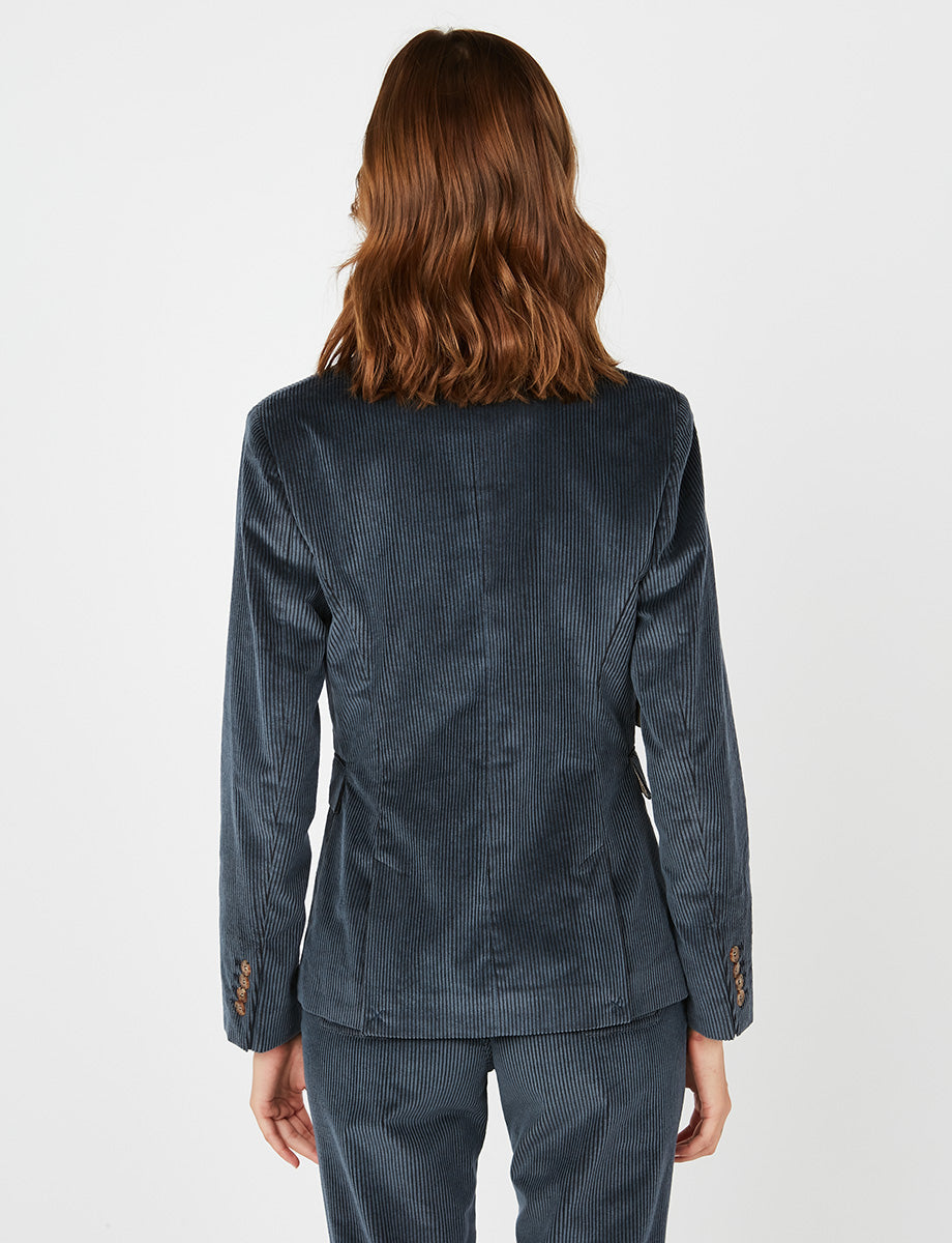 1qty RELIQUAT 90€ 100%  / Pantalon flare Charlotte - Blue Denim
