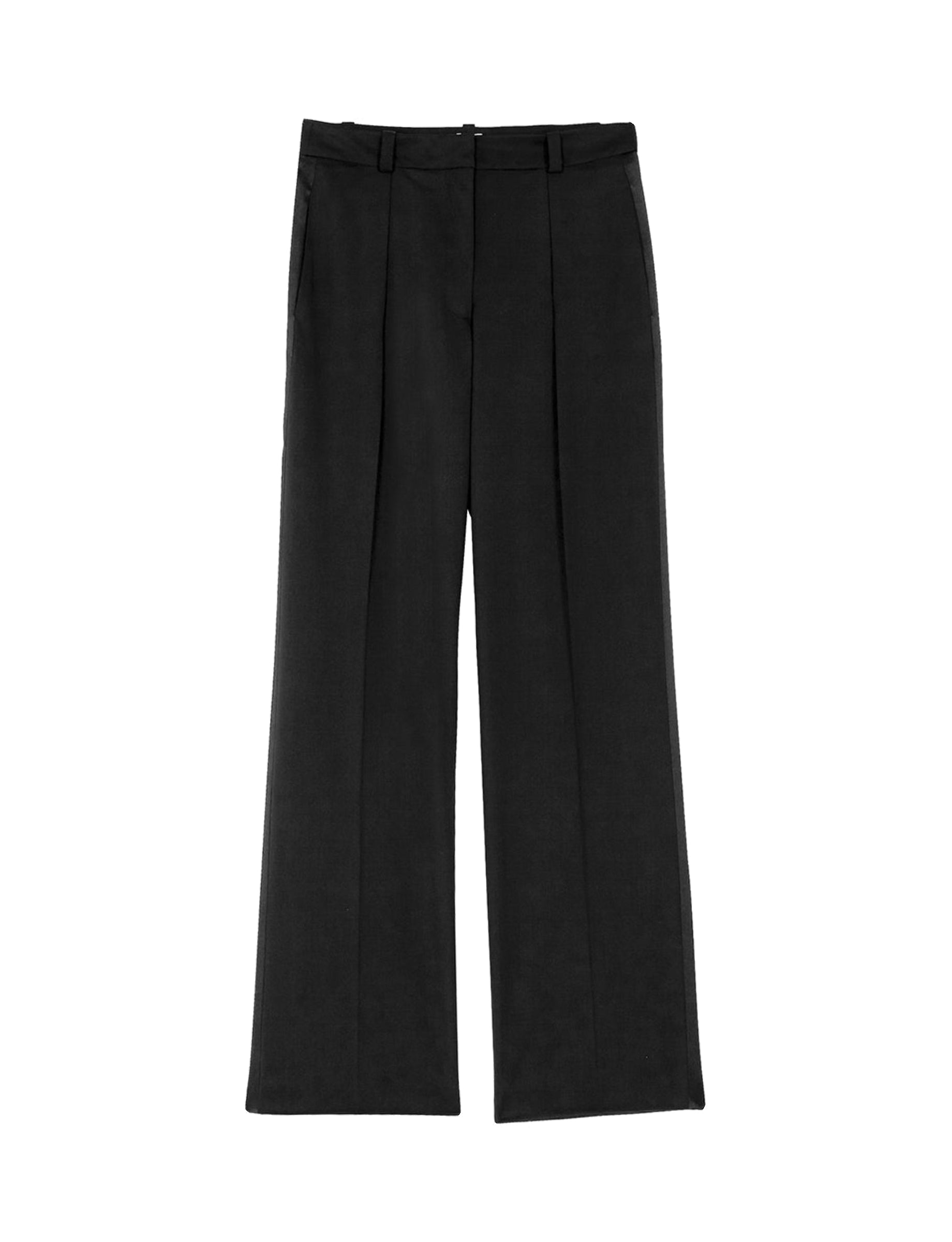 1qty RELIQUAT 90€ 0%  / Pantalon droit Harry en laine - Black