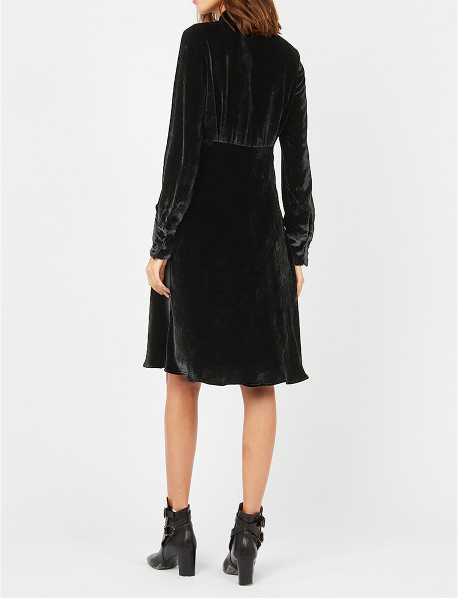 3qty RELIQUAT 170€ 0%  / Robe Thais mi-longue - Black