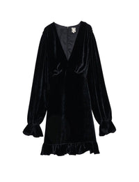 1qty RELIQUAT 170€ 0%  / Robe Louisa courte ajustée - Black