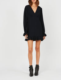 3qty RELIQUAT 120€ 0%  / Robe Louisa courte ajustée - Blue Navy