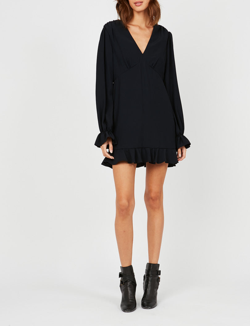 3qty RELIQUAT 120€ 0%  / Robe Louisa courte ajustée - Blue Navy