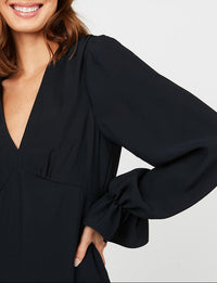 3qty RELIQUAT 120€ 0%  / Robe Louisa courte ajustée - Blue Navy