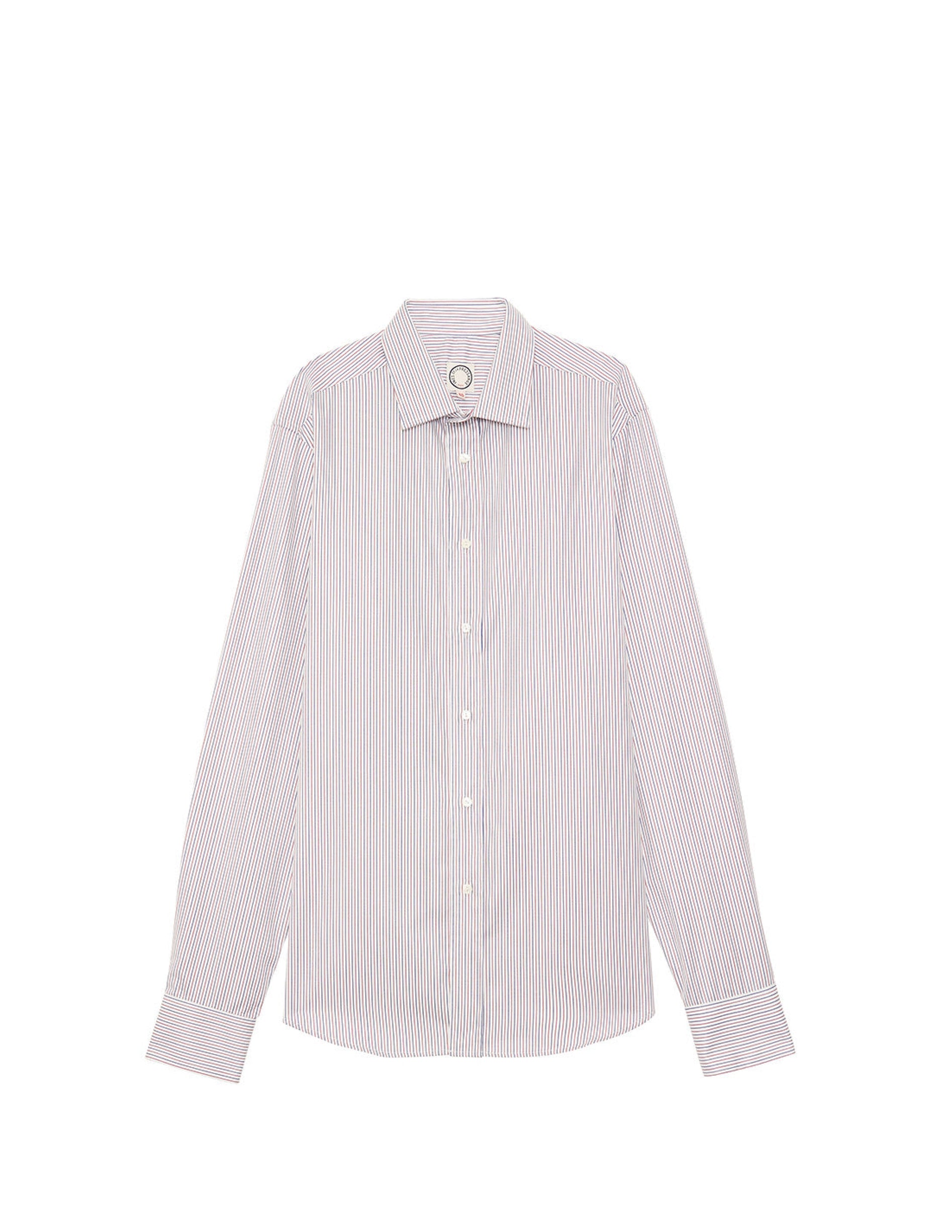 4qty NEW  / Chemise Julien -  Blue White Red