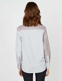 2qty RELIQUAT 65€ 20%  / Chemise droite Maureen - White Multicolor